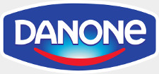 Logo firmy Danone