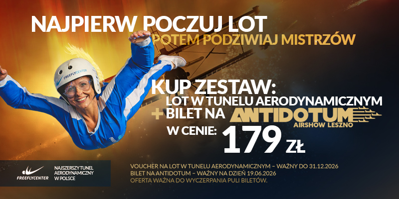 Lot w Tunelu i Airshow