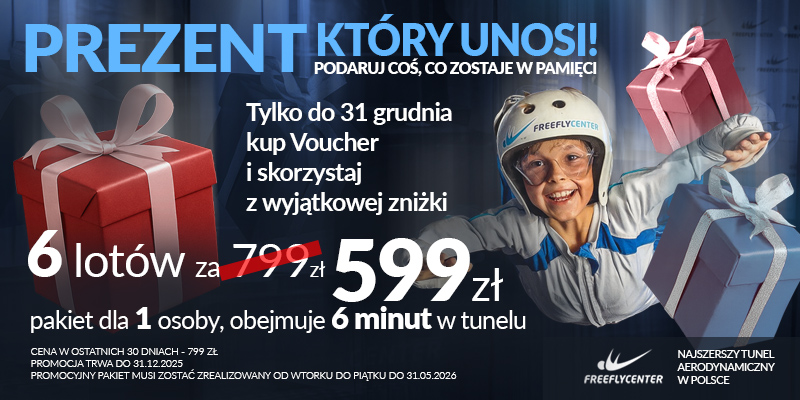 Prezent który unosi