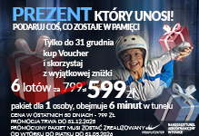 Prezent który unosi