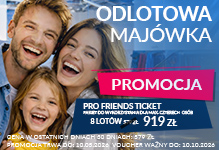 ODLOTOWA MAJÓWKA 8 lotów